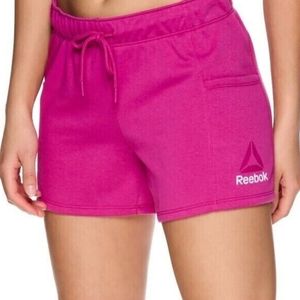 * Reebok XXXL athletic fitness shorts fuchsia red drawstring waistline s…